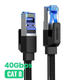 Высокоскоростной патч корд Ugreen NW190 2 метра сетевой кабель 40 Гбит\с Ethernet RJ45 Cat 8 плоский - изображение 1