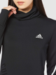 Спортивна кофта жіноча adidas C.R Cover Up W FS9857 L Чорна (4062062029586) - зображення 4