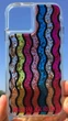 Чехол Case-Mate Prabal Gurung Waterfall для Iphone 11 Pro Max/XS Max противоударный с плавающими блестками Rainbow - изображение 10