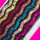 Чехол Case-Mate Prabal Gurung Waterfall для Iphone 11 Pro Max/XS Max противоударный с плавающими блестками Rainbow - изображение 5