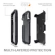 Чохол протиударний з кліпсою ZAGG Gear4 Platoon для iPhone 11 Pro (5.5") Black - зображення 3