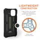 Чехол милитари противоударный UAG Pathfinder (Original) 112347117272 для Iphone 12 Mini (5.4") Olive - изображение 10