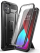 Протиударний чохол з підставкою і захистом екрану Supcase Unicorn Beetle Pro для Iphone Mini 12 (5.4") Black - зображення 1
