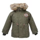Куртка Парка утеплённая зимняя для мальчика Classic Wear 2199 122 см Хаки - изображение 1