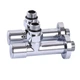 Кран вентильный угловой с американкой SOLOMON LUX 1/2″ CHROM 7777 (2шт.КОМПЛЕКТ) - изображение 5