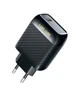 Мережевий зарядний пристрій Luxe Cube Dynamic 18W (1USBх3A) Black (4446689880896) - изображение 2
