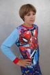 Дитяча піжама для хлопців Марвел Людина Павук SPIDERMAN MARVEL | світиться у темряві | довгий рукав | 9 роки зріст 128-134см | колір синій - зображення 4