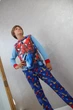 Дитяча піжама для хлопців Марвел Людина Павук SPIDERMAN MARVEL | світиться у темряві | довгий рукав | 9 роки зріст 128-134см | колір синій - зображення 5