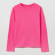 Koszulka z długim rękawem młodzieżowa dziewczęca OVS T-Shirt L/S Solid Pink 1817812 146 cm Różowa (8056781514474) - obraz 1