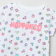 Піжама літня дитяча OVS Pyjama Sp Fruits + Top Aop 1802811 104 см Violet (8056781091647) - зображення 3