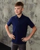 Поло для мальчика темно синего цвета короткий рукав 170р Арт.702004033802 Bogi - изображение 1