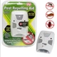 Электронный отпугиватель грызунов и насекомых Pest Repelling Aid, электромагнитный отпугиватель насекомых и мух - изображение 4