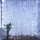Гирлянда водопад (штора) Springos 2 x 2 м 400 LED CL0098 Cold White - изображение 9