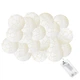 Гірлянда на батарейках Springos Cracked Cotton Balls 2 м 10 LED CL0069 Warm White - изображение 1