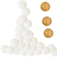Гірлянда на батарейках Springos Cracked Cotton Balls 2 м 10 LED CL0069 Warm White - изображение 3