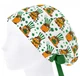 Медицинская шапочка женская HeadwearUniverse универсальная принт Гном Патрик в цилиндре - изображение 3