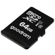 Карта памяти MicroSDXC 64GB UHS-I Class 10 Goodram + SD-adapter (M1AA-0640R12) - изображение 3