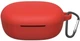 Силиконовый чехол Nik с карабином для Xiaomi Redmi Buds 4 Lite red - изображение 1