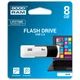 Флеш накопитель 8GB GOODRAM UCO2 (Colour Mix) Black/White (UCO2-0080KWR11) - изображение 2