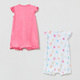 Набор комбинезонов 2 шт OVS Pk 2 Short R Pink Carnati 1804808 98 см Pink (8056781116890) - изображение 2