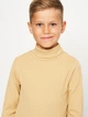 Подростковая водолазка-гольф для мальчика Бемби Urban Fun GF121-G00 140 см Бежевая (02121001645.G00) - изображение 4