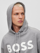 Худі чоловіче Hugo Boss 50487134-51 M Світло-сіре (4063537904933) - зображення 4