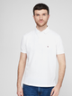 Koszulka polo męska Tommy Hilfiger MW0MW17770-YBR L Biała (8720113791566) - obraz 1