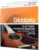 Струны для акустической гитары D'Addario EFT15 FLAT TOPS PHOSPHOR BRONZE EXTRA LIGHT (10-47) - изображение 2