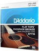 Струны для акустической гитары D'Addario EFT16 FLAT TOPS PHOSPHOR BRONZE LIGHT (12-53) - изображение 2
