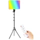 LED-видеосвет RGB PM-36 36x25 см 352 LED 3000K-6500K пульт Адаптер - изображение 2