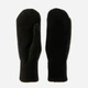 Варежки женские вязаные Malisa Грейс 12-MITTEN-LT-218 One Size Черные - изображение 2