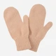 Варежки женские вязаные Malisa Грейс 12-MITTEN-LT-188 One Size Темно-пудровые - изображение 1