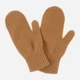Варежки женские вязаные Malisa Грейс 12-MITTEN-LT-37 One Size Орех - изображение 1