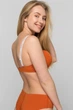 Бюстгальтер push-up Brabrabra 65D Темний апельсин (85231) - изображение 2