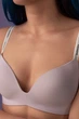 Бюстгальтер з ущільненою чашкою Brabrabra 65C ліловий (85255) - зображення 4