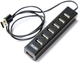 USB-hub Unitek USB 2.0 7-in-1 (4894160007452) - obraz 2