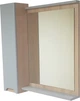 Зеркальный шкаф ВАНЛАНД Wood WMC-75 L G левосторонний серый - изображение 1