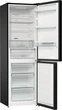 Холодильник з нижн. мороз. камерою Gorenje, 185х60х60см, 2 двері, 204(96)л, А++, NoFrost+ , LED дисплей, Зона св-ті, чорний - изображение 12