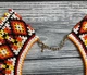 Традиционная украинская силянка из бисера HatynkaUA Necklace ожерелье ручной работы (SUN999_35) - изображение 4