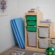 Складной гимнастический коврик IKEA PLUFSIG ПЛУФСИГ 905.522.66 синий/голубой - изображение 4