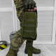 Бананка с системой Molle 26х13х6 см / Поясная сумка Cordura олива - изображение 3