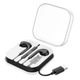 Навушники HOCO M101 Max Crystal grace Type-C wire-controled digital earphones with microphone Black - зображення 2