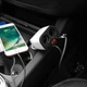 Автомобільний зарядний пристрій HOCO Z28 Power ocean cigarette lighter in-car charger with digital display White - изображение 3