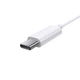 Навушники Baseus Encok Type-C lateral in-ear Wired Earphone C17 White - изображение 4