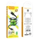 Кабель Hoco X83 Type-C to Type-C Victory 60W charging data cable 1m. Black - зображення 5