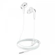 Навушники HOCO M101 Pro Crystal sound wire-controlled earphones with microphone White - зображення 2