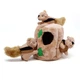 Інтерактивна іграшка для собак Outward Hound Hide-A-Squirrel, велика, коричнева, 18×20 см - зображення 1
