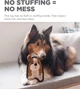 Игрушка-пищалка для собак Outward Hound Invincibles Minis Puppy Щенок мини, коричневый, 20×11×4 см - изображение 3