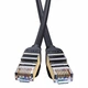 Кабель Baseus high Speed Seven types of RJ45 10Gigabit network cable round cable (WKJS010601) 8m Black - изображение 4
