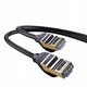 Кабель Baseus high Speed Seven types of RJ45 10Gigabit network cable round cable (WKJS010601) 8m Black - изображение 5
